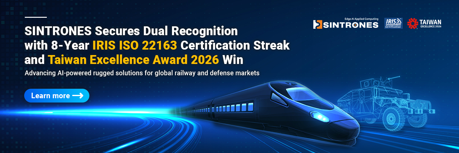 SINTRONES Secures Dual Recognition with 8-Year IRIS ISO 22163 Certification Streak and Taiwan Excellence Award 2026 Win
